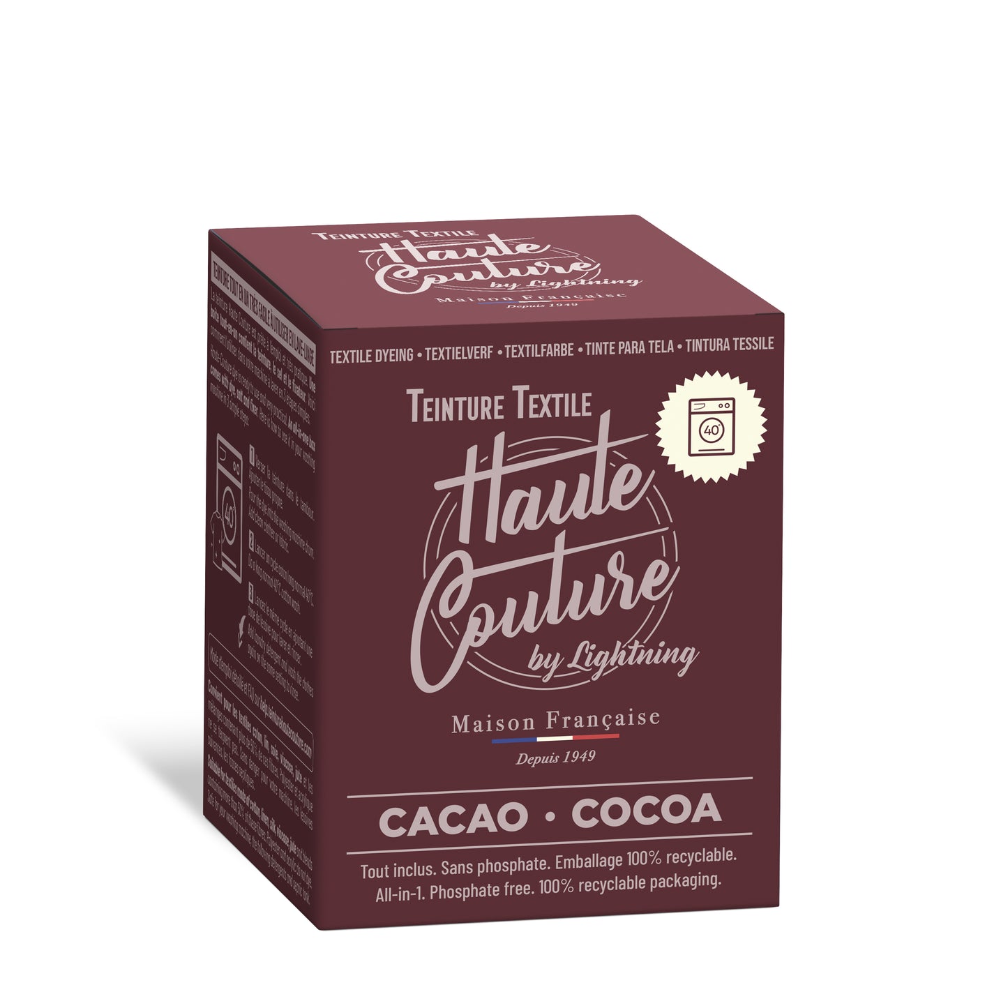 Tinte para ropa - Cacao