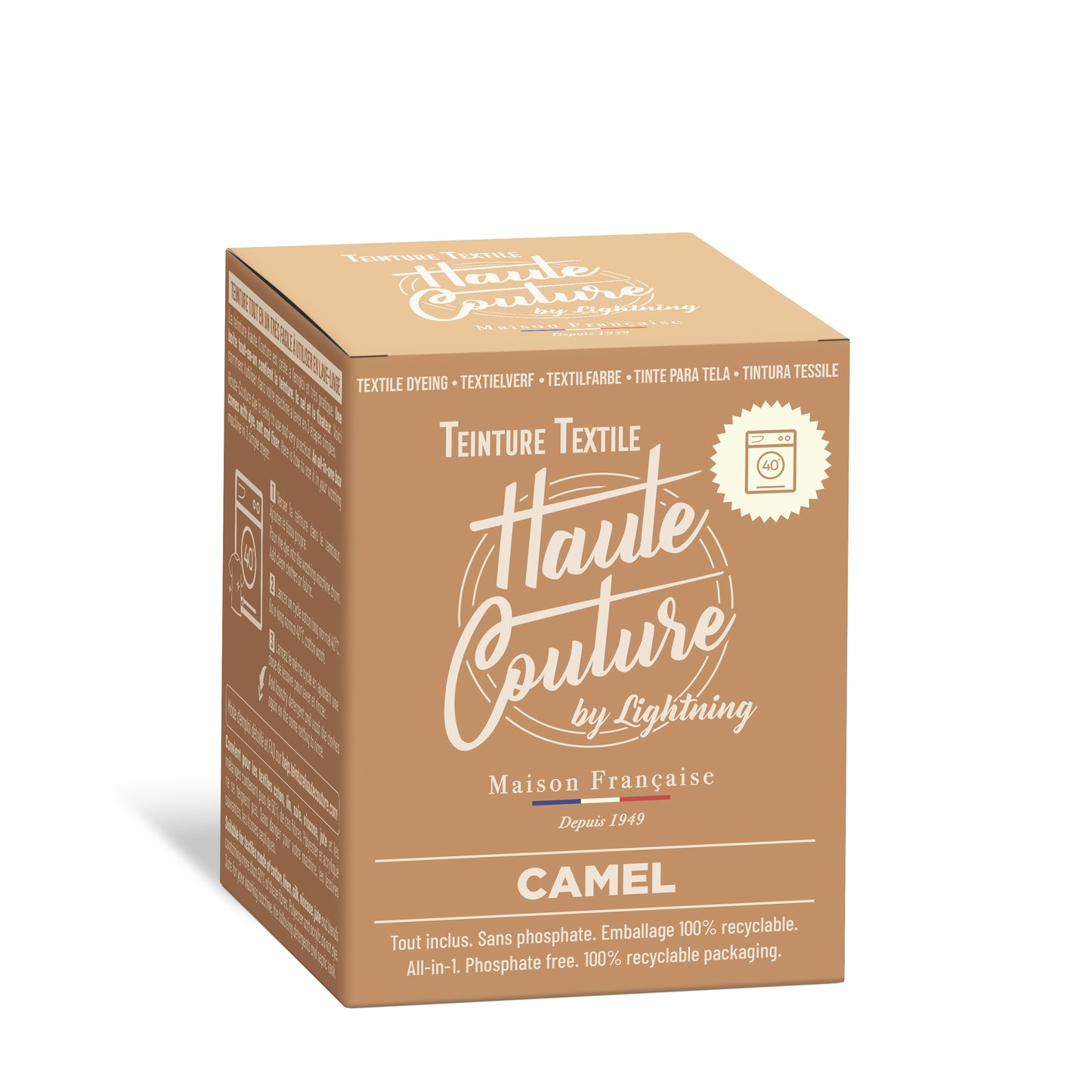 Tinte para ropa - Camel